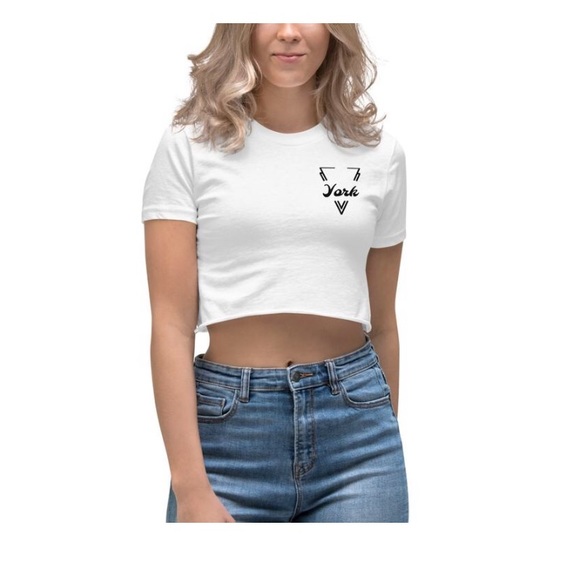 Women’s palm tree crop top. Link in description - Picture 2 of 2